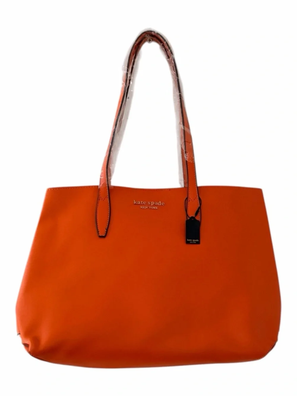 Kate Spade Vibrant Orange Tote - Picture 2 of 6